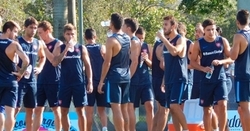 SAN LORENZO VUELVE AL TRABAJO EN CIUDAD DEPORTIVA