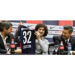 Fabricio Coloccini fue presentado en Boedo