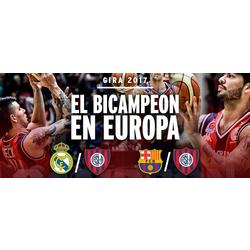 El bicampeón de la Liga Nacional jugará en España contra Real Madrid y Barcelona