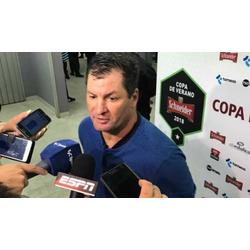 Biaggio: "Fernando Belluschi está muy cómodo en el club"