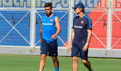 Ortigoza entrenó con normalidad, no así Kalinski